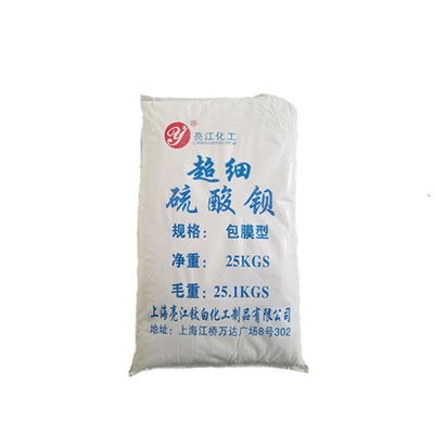 Sulfat-Farben-Pulver Baryte-Barium-Sulfat-herbeigeführte super weiße Farbe des Barium-38um
